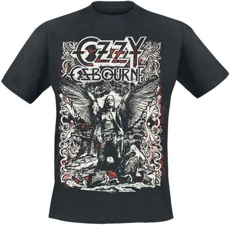 T-Shirt Manches courtes  de Ozzy Osbourne - Angel Goth - S à 5XL - pour Homme - noir - Ozzy Osbourne