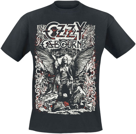 T-Shirt Manches courtes  de Ozzy Osbourne - Angel Goth - S à 5XL - pour Homme - noir - Ozzy Osbourne