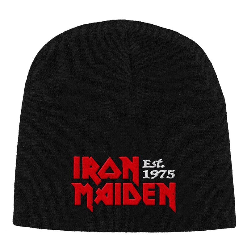 Bonnet  de Iron Maiden - Est. 1975 - pour Unisexe - noir - Iron Maiden