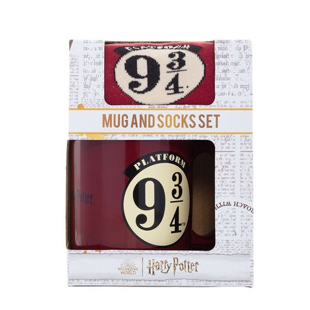 Mug  de Harry Potter - Quai 9 3/4 - Mug & Chaussettes - pour Indifférent - multicolore - Harry Potter