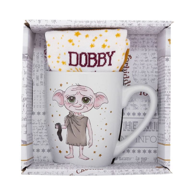 Mug  de Harry Potter - Dobby - Mug & Chaussettes - pour Indifférent - multicolore - Harry Potter