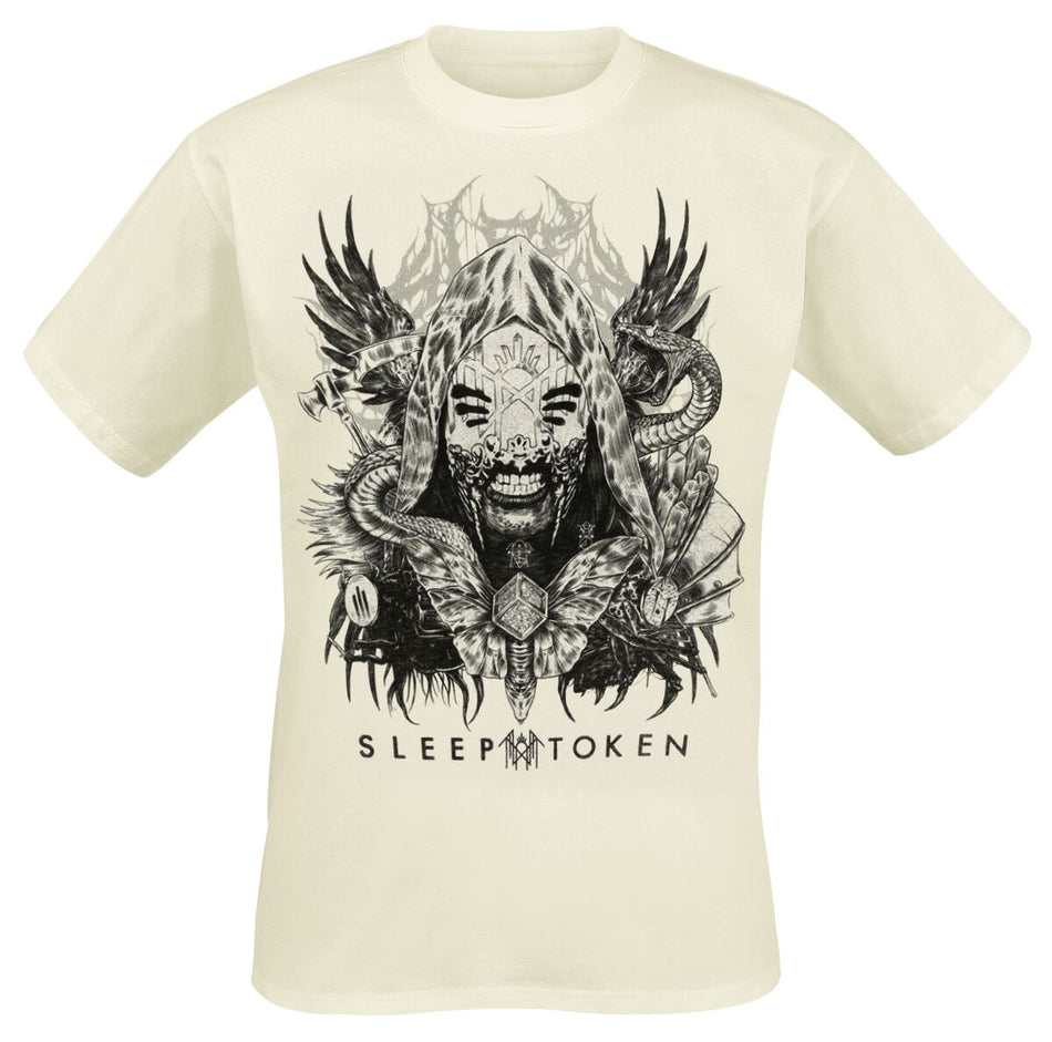 T-Shirt Manches courtes  de Sleep Token - Vessel 1 - S à 5XL - pour Homme - beige - Sleep Token