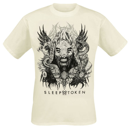 T-Shirt Manches courtes  de Sleep Token - Vessel 1 - S à 5XL - pour Homme - beige - Sleep Token