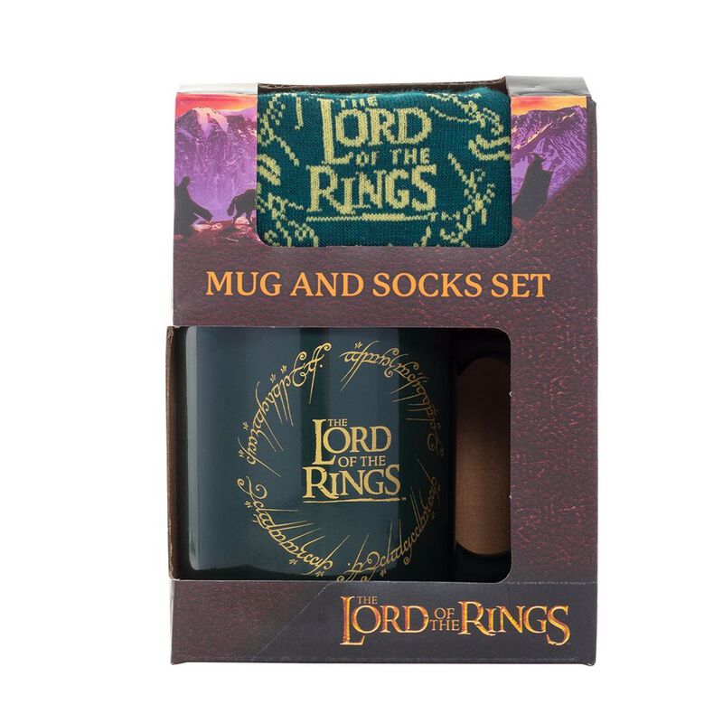 Mug  de Le Seigneur Des Anneaux - Le Seigneur des Anneaux - Mug & Chaussettes - pour Unisexe - multicolore - Le Seigneur Des Anneaux