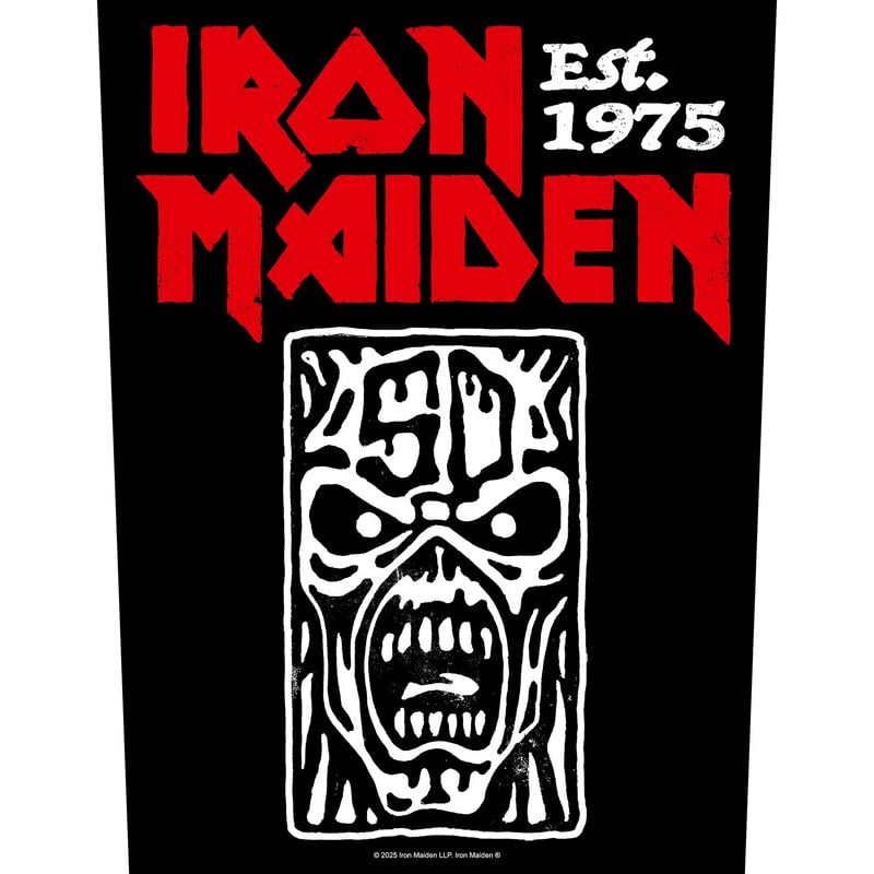 Dossard  de Iron Maiden - Est. 1975 - pour Indifférent - multicolore - Iron Maiden
