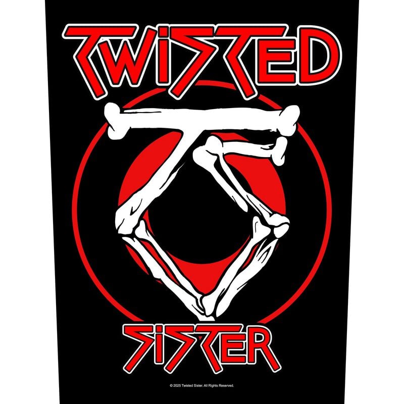 Dossard  de Twisted Sister - Circular Logo - pour Indifférent - multicolore - Twisted Sister