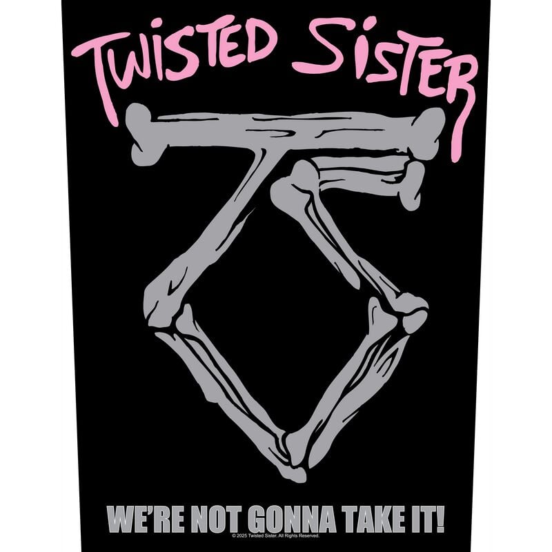 Dossard  de Twisted Sister - We're Not Gonna Take It - pour Indifférent - multicolore - Twisted Sister