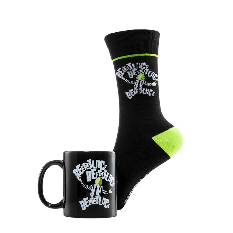 Mug  de Beetlejuice - Beetlejuice - Mug & Chaussettes - pour Indifférent - multicolore - Beetlejuice