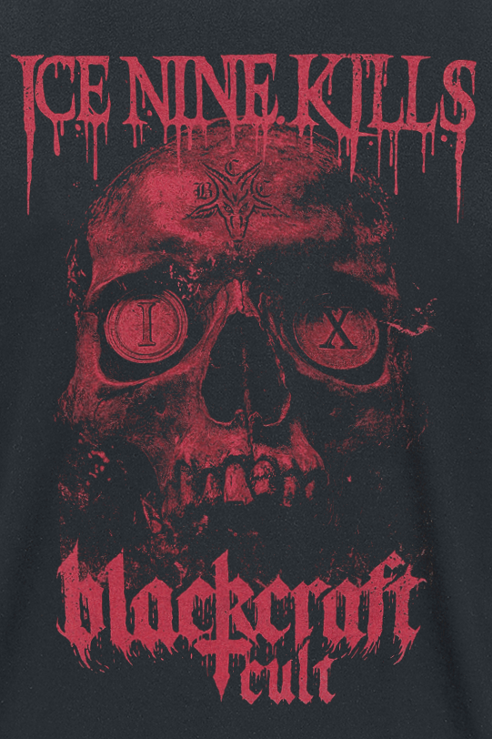 T-Shirt Manches courtes  de Ice Nine Kills - Coineyes Skull - M à XXL - pour Homme - noir - Ice Nine Kills - View 2