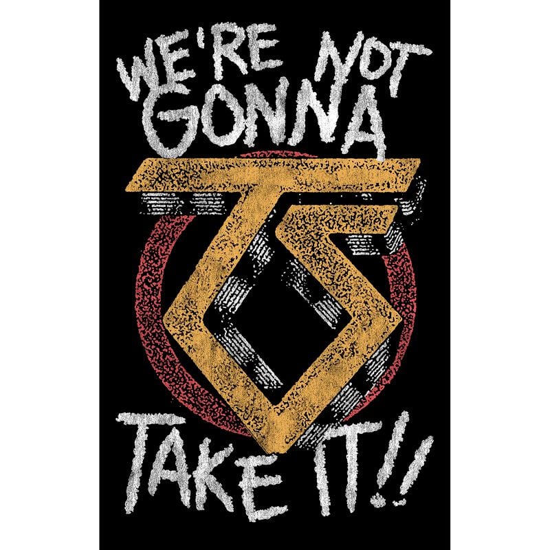 Drapeau  de Twisted Sister - We're Not Gonna Take It - pour Indifférent - multicolore - Twisted Sister