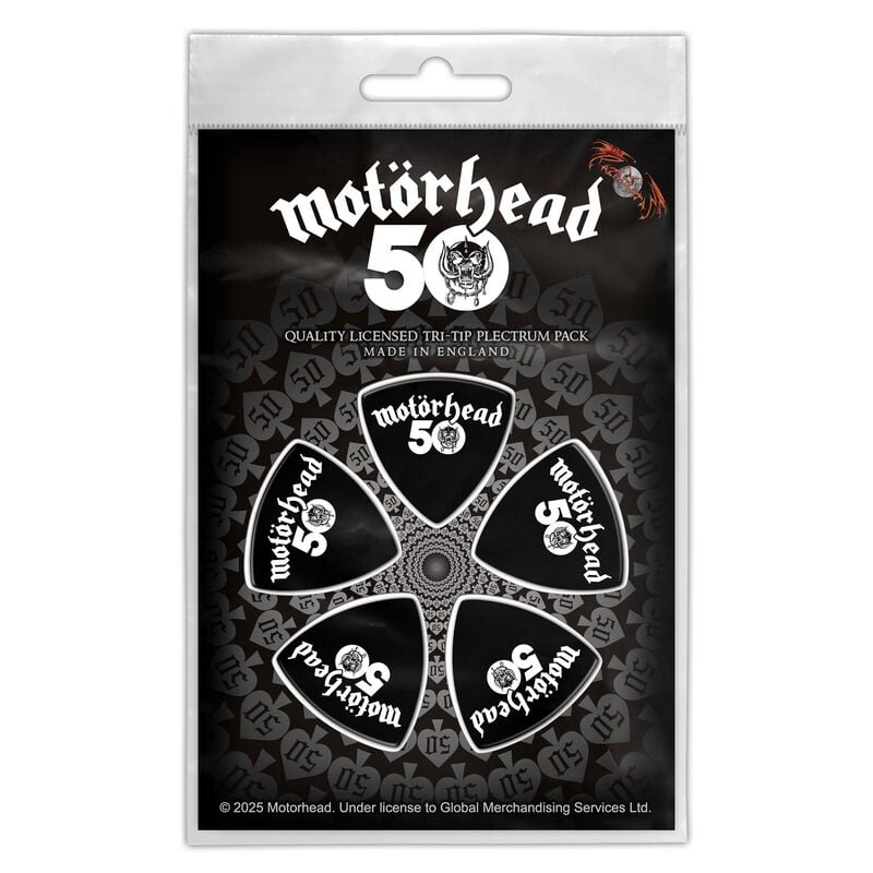 Lot de médiators  de Motörhead - 50th - pour Indifférent - multicolore - Motörhead