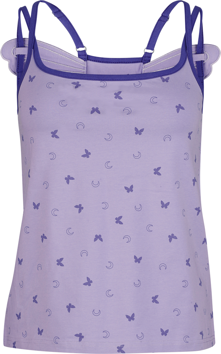Top  de Full Volume by EMP - Cute Morbid with Wings - S à XXL - pour Femme - lilas - Full Volume by EMP - View 2