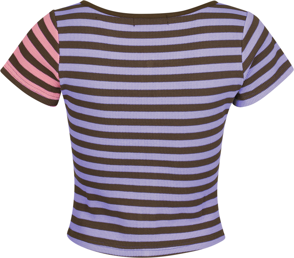 T-Shirt Manches courtes  de Full Volume by EMP - Cute Morbid - T-Shirt Rayé - S à XXL - pour Femme - multicolore - Full Volume by EMP - View 2
