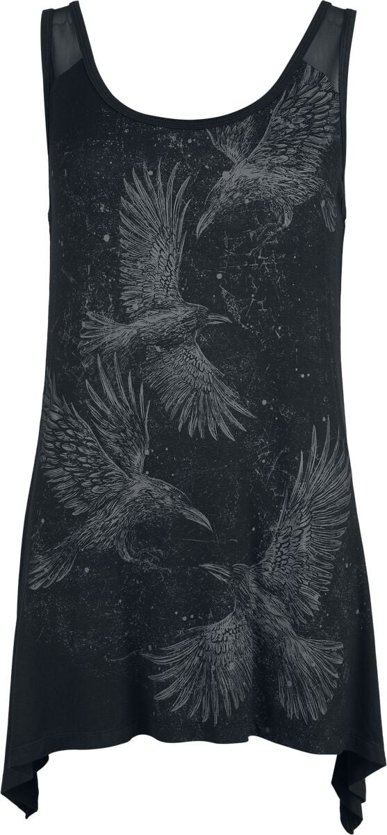Top  de Black Premium by EMP - Beaks, Claws & Skulls - S à XXL - pour Femme - noir - Black Premium by EMP