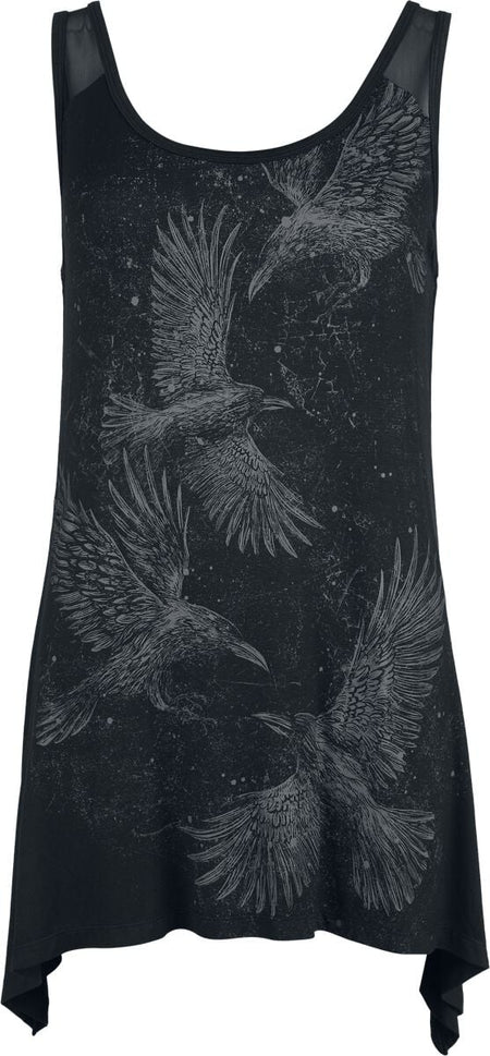 Top  de Black Premium by EMP - Beaks, Claws & Skulls - S à XXL - pour Femme - noir - Black Premium by EMP