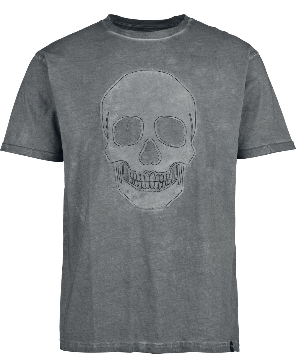 T-Shirt Manches courtes  de Black Premium by EMP - Beaks, Claws & Skulls - T-Shirt - S à XXL - pour Homme - gris - Black Premium by EMP