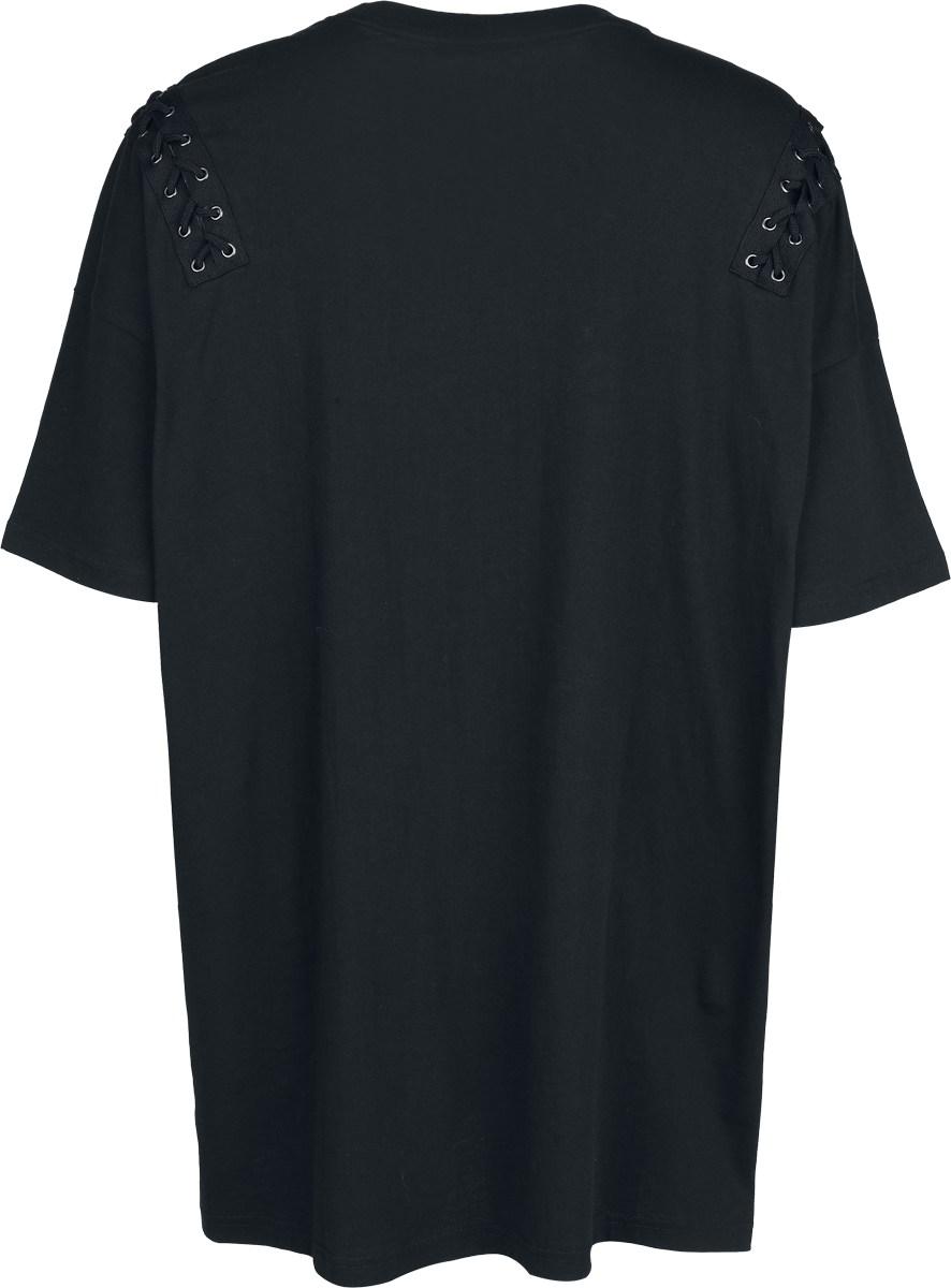 T-Shirt Oversize  de Black Premium by EMP - Beaks, Claws & Skulls - T-Shirt Oversize - S à XXL - pour Femme - noir - Black Premium by EMP - View 2