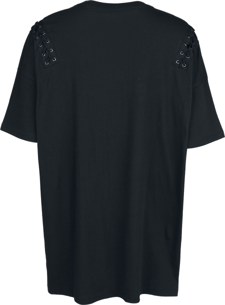 T-Shirt Oversize  de Black Premium by EMP - Beaks, Claws & Skulls - T-Shirt Oversize - S à XXL - pour Femme - noir - Black Premium by EMP - View 2