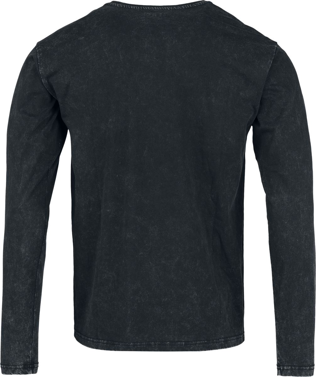 T-shirt manches longues  de Black Premium by EMP - Beaks, Claws & Skulls - Haut Manches Longues - S à XXL - pour Homme - noir - Black Premium by EMP - View 2
