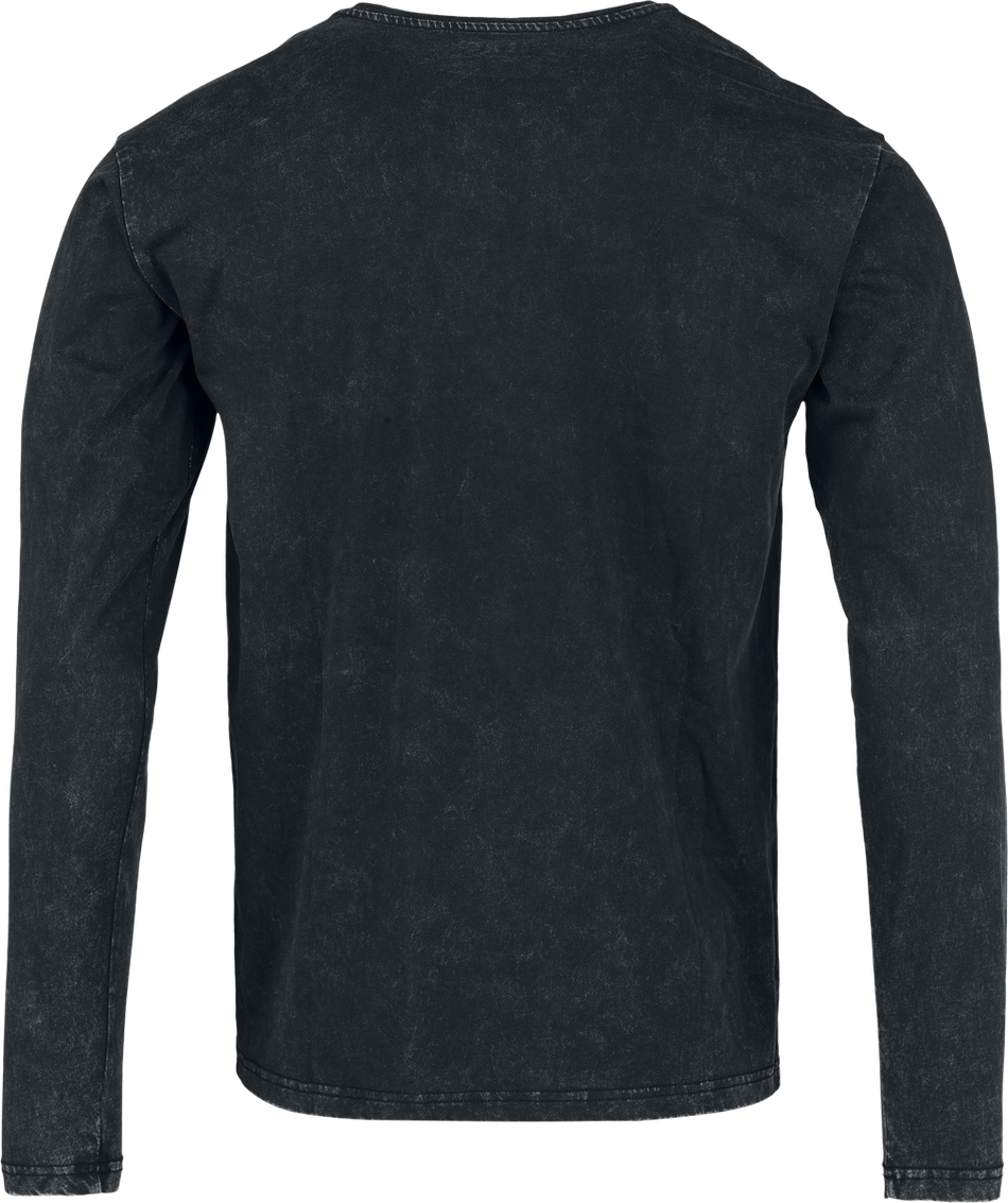 T-shirt manches longues  de Black Premium by EMP - Beaks, Claws & Skulls - Haut Manches Longues - S à XXL - pour Homme - noir - Black Premium by EMP - View 2