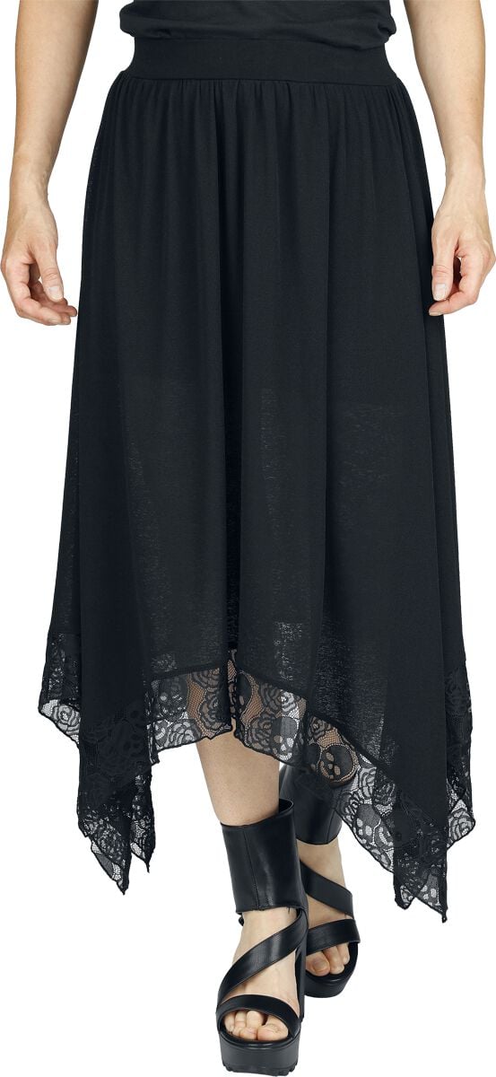 Jupe longue  de Black Premium by EMP - Essential - Jupe Double Épaisseur - S à L - pour Femme - noir - Black Premium by EMP