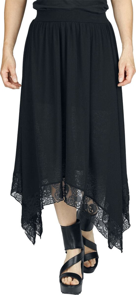 Jupe longue  de Black Premium by EMP - Essential - Jupe Double Épaisseur - S à L - pour Femme - noir - Black Premium by EMP