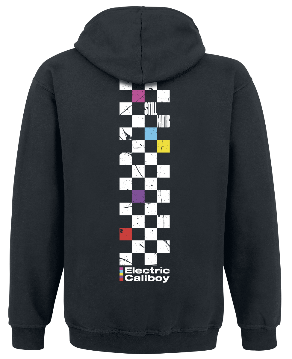 Sweat-shirt à capuche  de Electric Callboy - Still Waiting - S à 3XL - pour Homme - noir - Electric Callboy - View 2