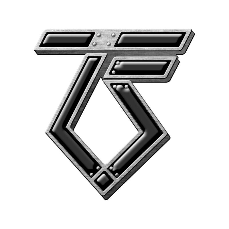 Pin's  de Twisted Sister - Logo - pour Indifférent - couleur argent - Twisted Sister