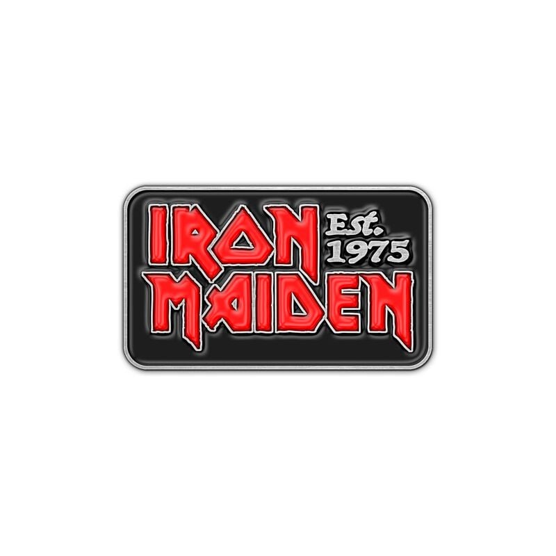 Pin's  de Iron Maiden - Eddie 50 - pour Indifférent - couleur argent - Iron Maiden