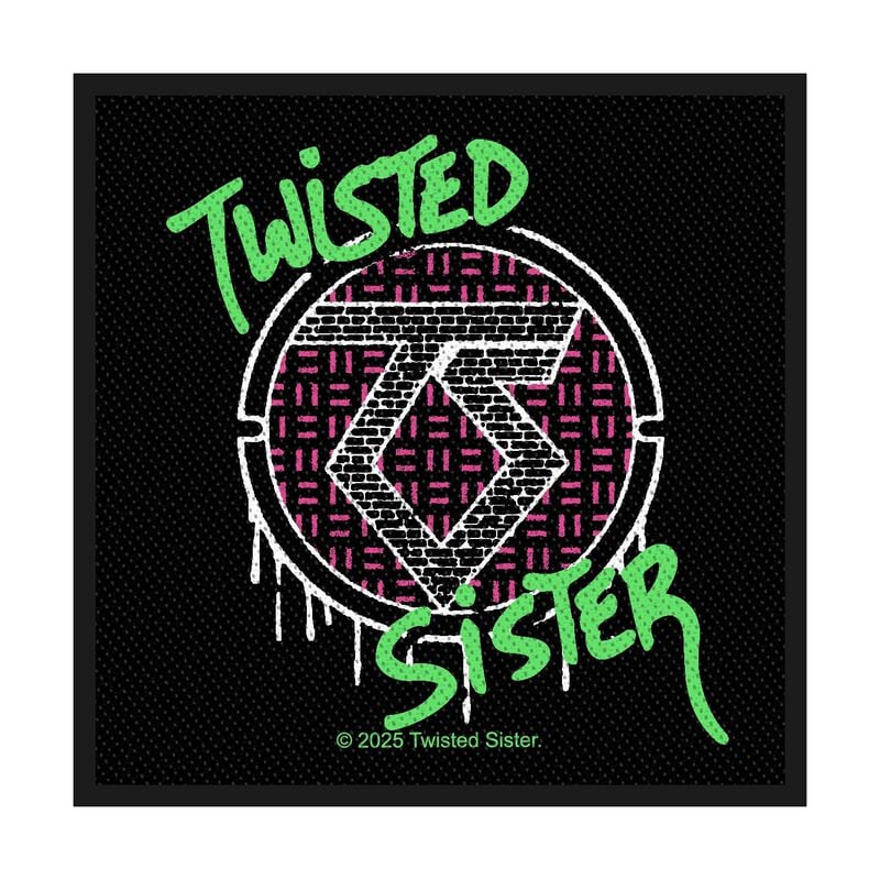Patch  de Twisted Sister - Spray Logo - pour Indifférent - multicolore - Twisted Sister