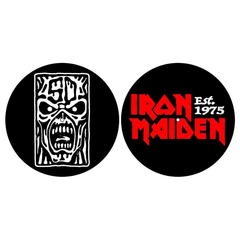 Feutrine platine  de Iron Maiden - Est. 1975 - pour Unisexe - multicolore - Iron Maiden