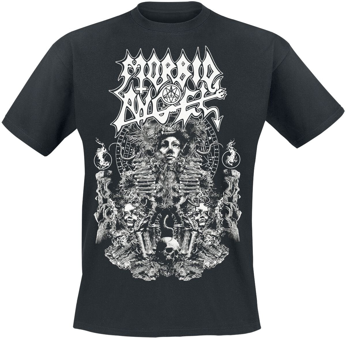 T-Shirt Manches courtes  de Morbid Angel - Pillars Crumbling - S à XXL - pour Homme - noir - Morbid Angel