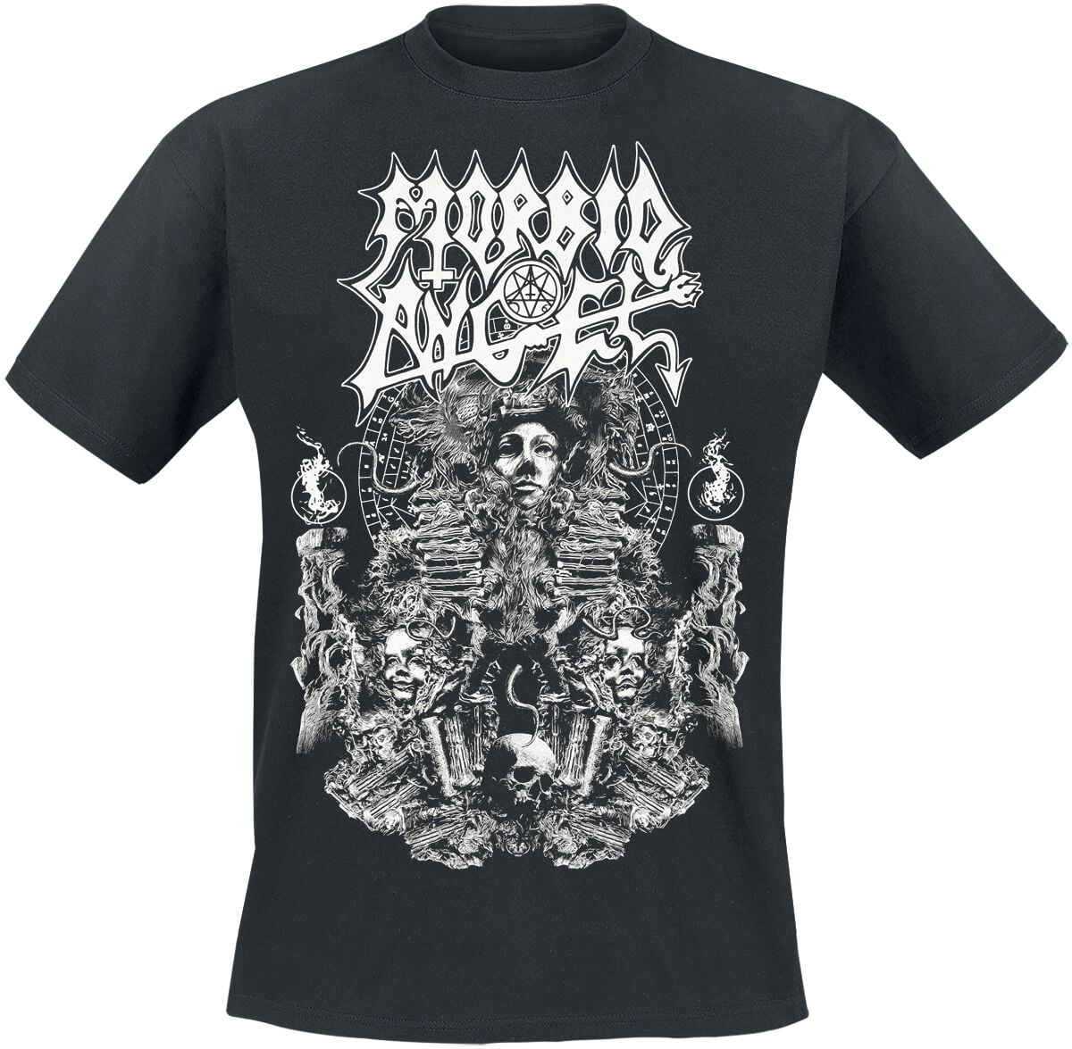T-Shirt Manches courtes  de Morbid Angel - Pillars Crumbling - S à XXL - pour Homme - noir - Morbid Angel