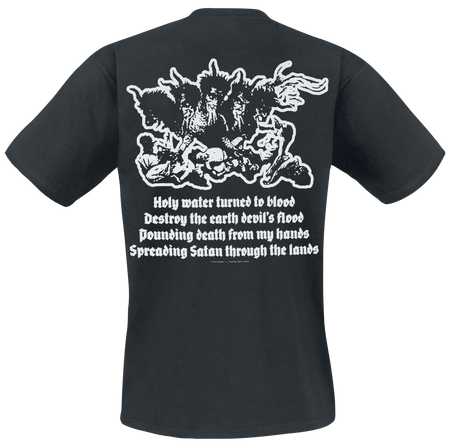 T-Shirt Manches courtes  de Possessed - Red Devil - M à XL - pour Homme - noir - Possessed - View 2