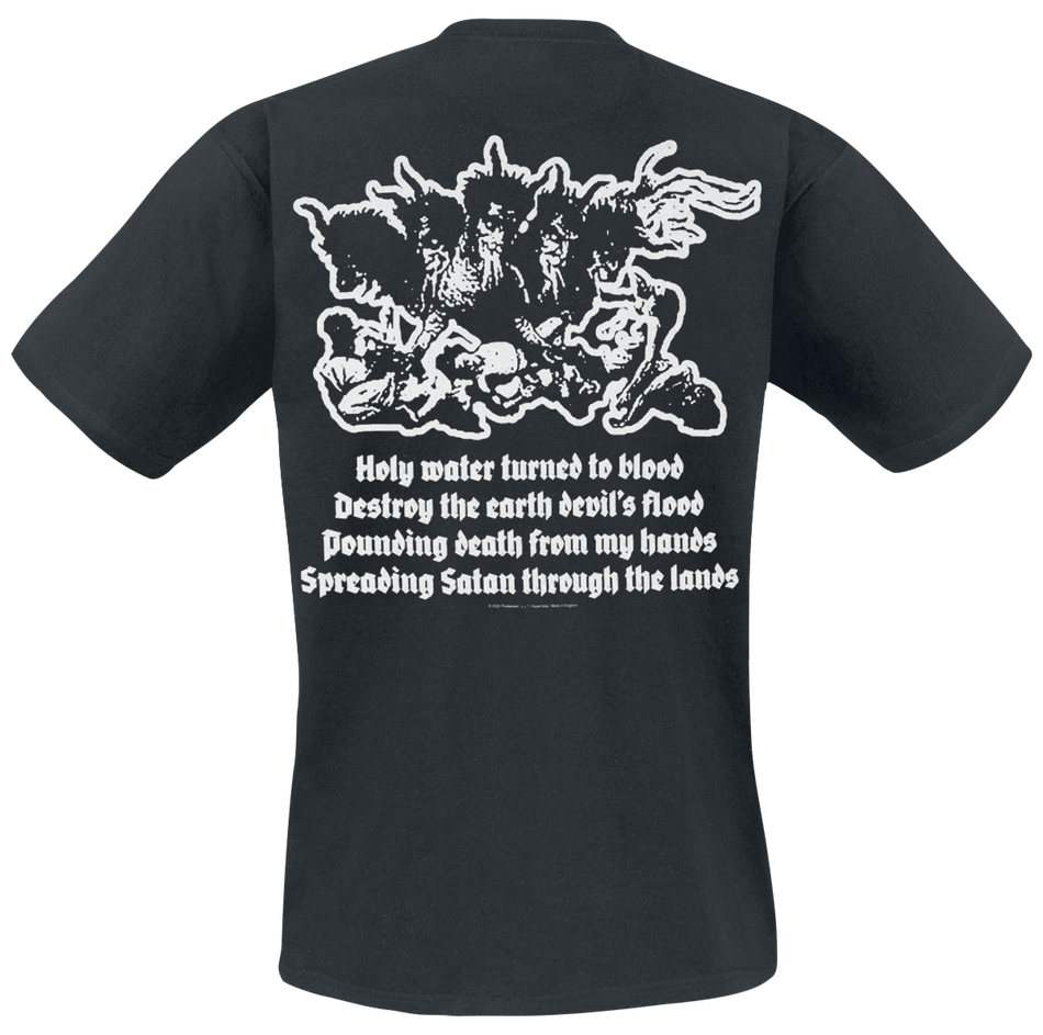 T-Shirt Manches courtes  de Possessed - Red Devil - M à XL - pour Homme - noir - Possessed - View 2