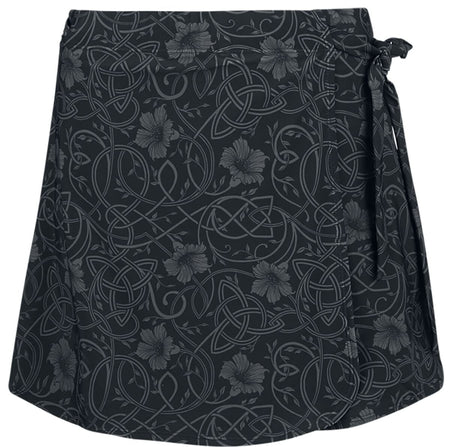 Bas de bikini  de Black Premium by EMP - Rooted in Reverence - Jupe de Bain - S à XL - pour Femme - noir - Black Premium by EMP