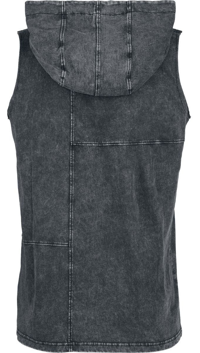 Débardeur  de Black Premium by EMP - Pagan Roots - Débardeur à Capuche - S à XXL - pour Homme - gris - Black Premium by EMP - View 2