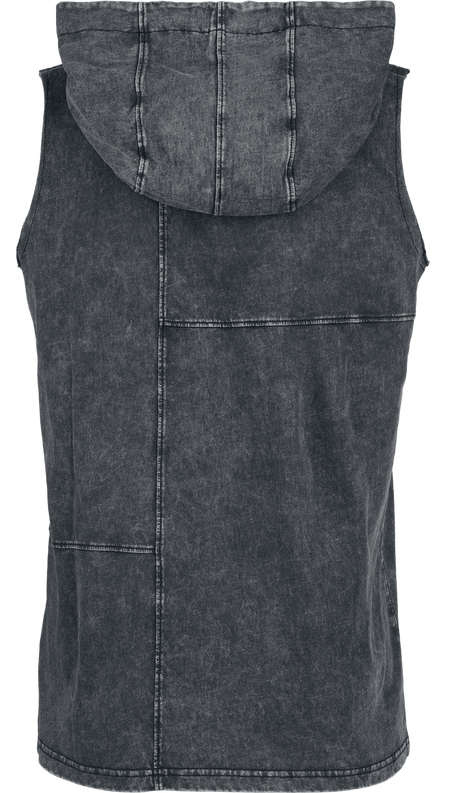 Débardeur  de Black Premium by EMP - Pagan Roots - Débardeur à Capuche - S à XXL - pour Homme - gris - Black Premium by EMP - View 2
