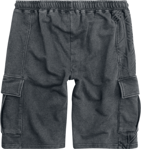 Short  de Black Premium by EMP - Pagan Roots - Short Cargo - S à XXL - pour Homme - gris - Black Premium by EMP - View 2