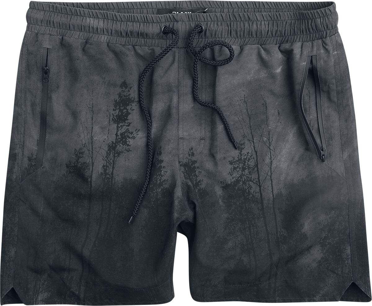 Short de bain  de Black Premium by EMP - Rooted in Reverence - S à XXL - pour Homme - noir - Black Premium by EMP