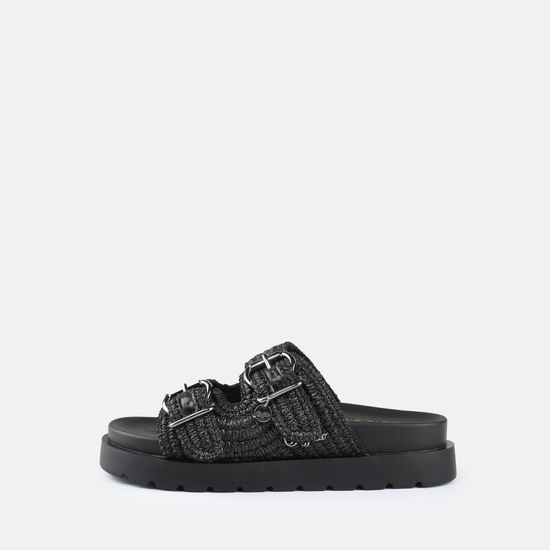 Tongs  de Buffalo - RAYA ARI BO - EU36 à EU41 - pour Femme - noir - Buffalo - View 2