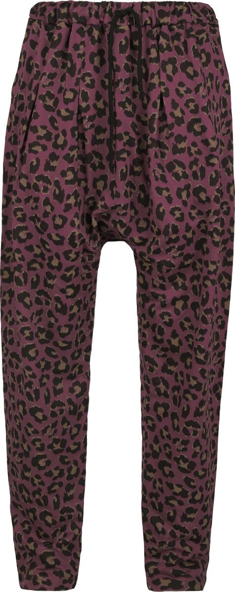 Pantalon en toile  de RED by EMP - Basique - Pantalon Décontracté - S à XL - pour Femme - bordeaux - RED by EMP