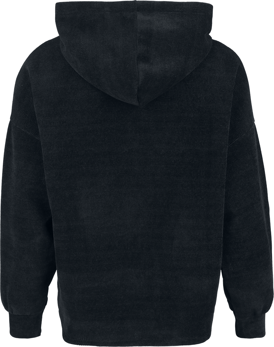 Sweat-shirt à capuche  de RED by EMP - Cosy Cord - S à XL - pour Femme - noir - RED by EMP - View 2