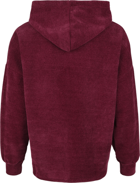 Sweat-shirt à capuche  de RED by EMP - Cosy Cord - S à XL - pour Femme - rouge - RED by EMP - View 2