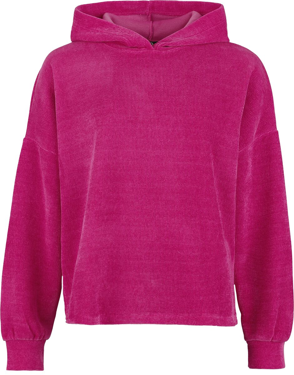 Sweat-shirt à capuche  de RED by EMP - Cosy Cord - S à XL - pour Femme - rose clair - RED by EMP