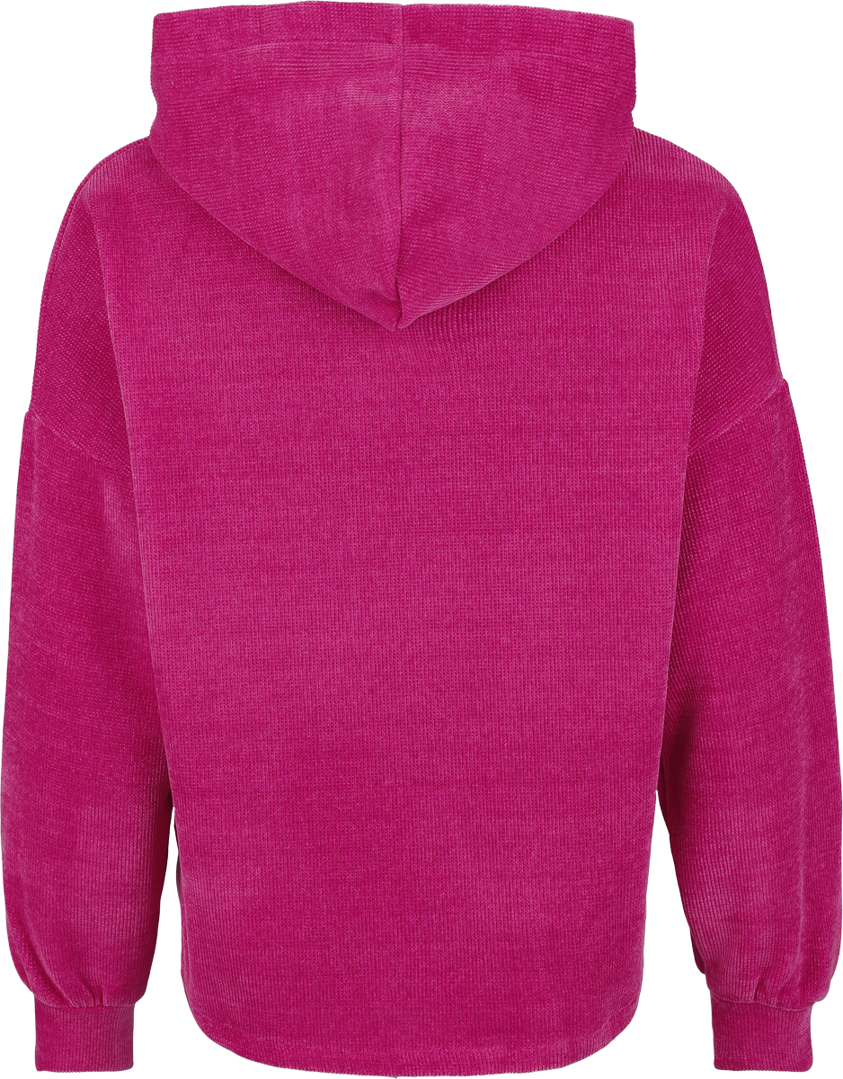 Sweat-shirt à capuche  de RED by EMP - Cosy Cord - S à XL - pour Femme - rose clair - RED by EMP - View 2