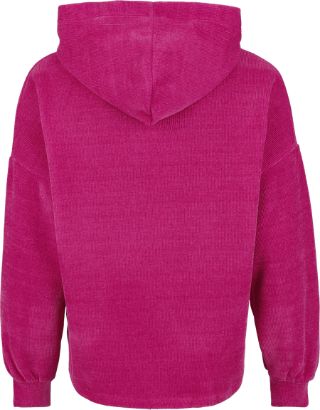 Sweat-shirt à capuche  de RED by EMP - Cosy Cord - S à XL - pour Femme - rose clair - RED by EMP - View 2
