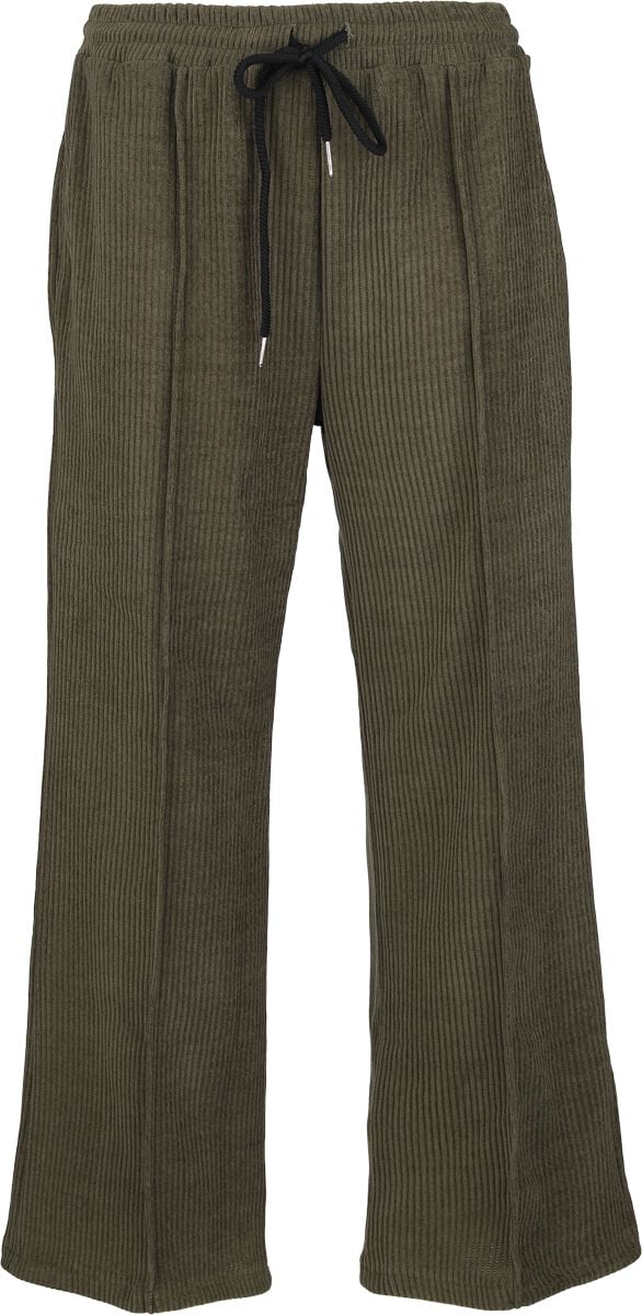 Pantalon en toile  de RED by EMP - Cosy Cord - S à XL - pour Femme - kaki - RED by EMP