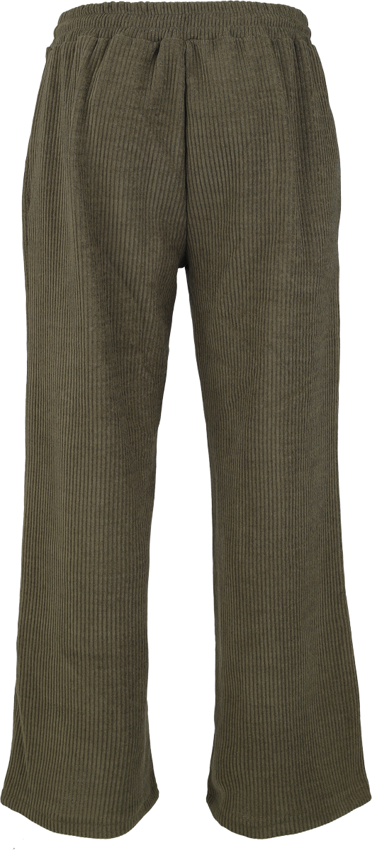 Pantalon en toile  de RED by EMP - Cosy Cord - S à XL - pour Femme - kaki - RED by EMP - View 2