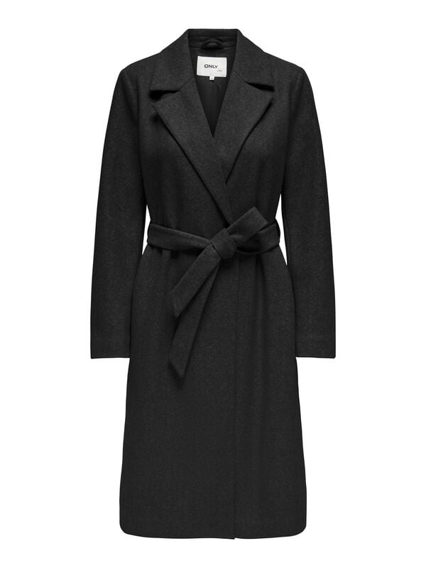 Manteaux  de Only - ONLALVILDA LIFE WRAP COAT OTW NOOS - Manteau - XS à XL - pour Femme - noir - Only